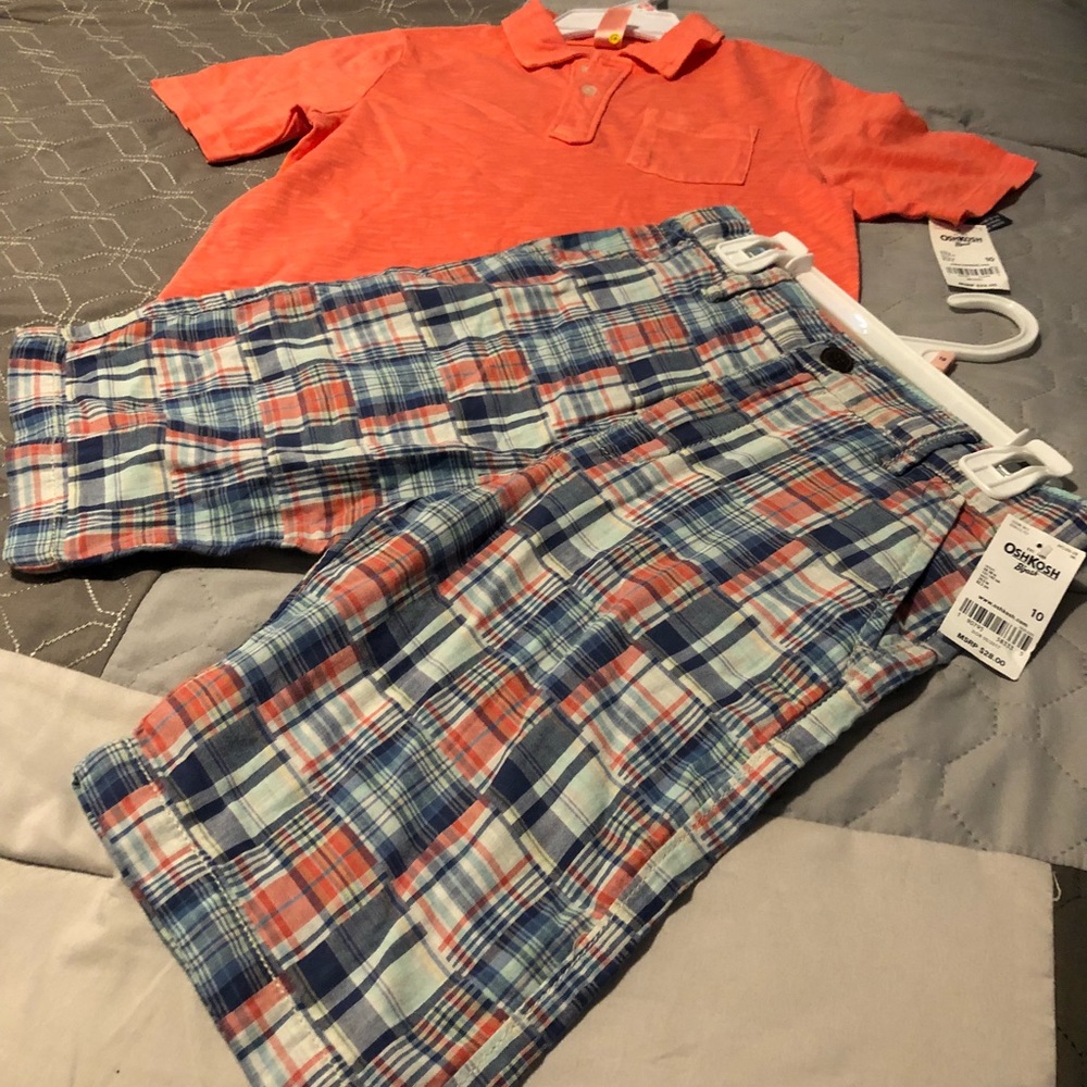 Oshkosh boys short-set size 10